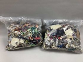 A Mixed Lot of Assorted Costume Jewellery :- Two Bags [2082535] [2082539]