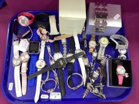 An Assortment of Ladies and Gent's Wristwatches to include Storm panel bracelet wristwatch, Radley