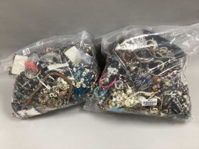 A Mixed Lot of Assorted Costume Jewellery :- Two Bags [2082536] [2082531]