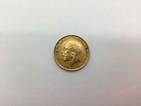 A George V Half Sovereign, 1913.