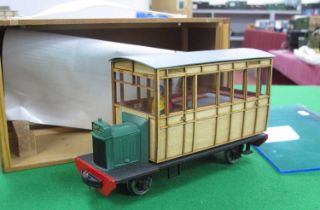 A 32mm IP Engineering Kit Built "Fowler Railbus" Battery Powered Radio Controlled, built, and