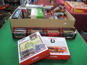 Approximately Thirty Five Diecast Model Vehicles by Corgi, Matchbox, to include Corgi #97755 The