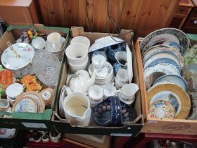 Royal Standard 'Lyndale' Tea Ware, plates, other ceramics:- Three Boxes.