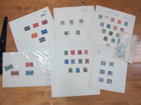 Stamps; A small selection of Great Britain stamps from Queen Victoria to Queen Elizabeth II pre