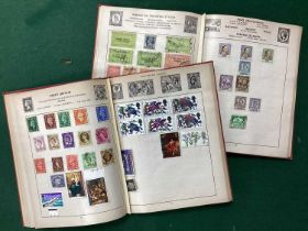 A Collection of World Stamps, early to modern, housed in two 'Improved' albums, includes GB and