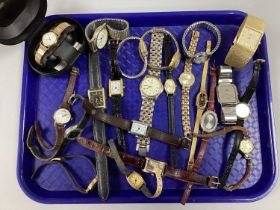An Assortment of Ladies Wristwatches; to include, Rotary, Sekonda, Roamer, Ingersoll etc :- One