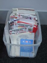 Rotherham United Programmes, a large quantity of single sheets, 1990s and later:- One Box