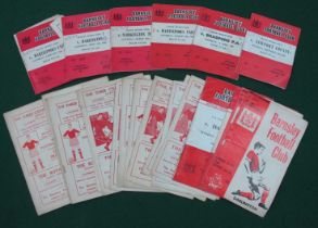 Barnsley Home Programmes 51-2 v. Doncaster, Brentford 53-4 v. Workington, Chester, Hartlepool, 54-