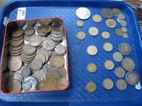 Collection Of Mainly GB Coins, including Victoria 1888 and 1893 Half-Crowns, pre-1947 silver,