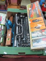 Tools; socket set, drill, etc:- One Box.