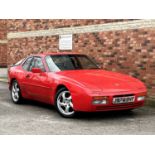 [J974 BVF]1991 Porsche 944 S2 Coupe, in Guards Red, Black leather interior. 3 litre 16-valve I4