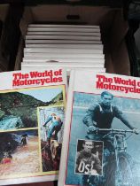 Twenty Two Volumes of "The World of Motorcycles".