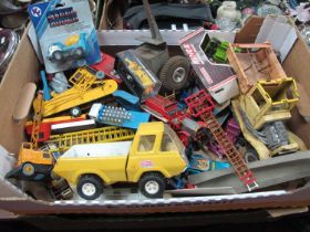 A Collection of Diecast and Plastic Model Vehicles, to include, Matchbox Libby's truck, Rover
