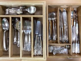 A Set of Six Hallmarked Silver Teaspoons, (82grams); together with hallmarked silver Rhyl souvenir