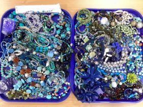A Mixed Lot of Assorted Costume Jewellery, including bracelets, assorted bead necklaces, etc :-