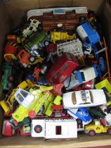 A quantity of diecast model vehicles by Dinky Toys, Corgi, Matchbox, Tonka and other to include