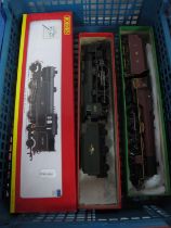 Three Hornby (China) Steam Locomotives, A Ref No. R30007 2-6-4 Thompson Class L1 Tank, BR black (