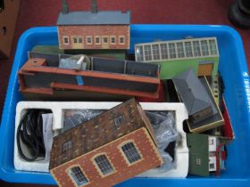 One Plastic Tub Containing a Quantity of Mainly 'OO' Gauge/4mm Items Recovered from a Railway
