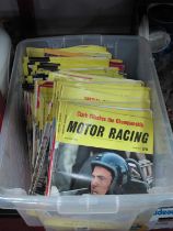 The Motor London Motor Show 1960 Magazine, 'Motor Racing', 'Sportscar', 'Veteran & Vintage',