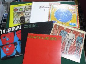 Talking Heads L.P's, seven albums, to include Talking Heads 77, (Sire 9103-328, 1977) original UK