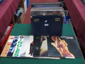 Rock and New Wave L.P's, over thirty titles, including, Talking Heads - Stop Making Sense and Fear