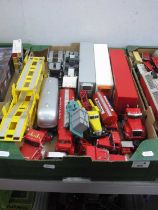 A Collection of Diecast, Plastic, Kit Built, Commercial Vehicle Models by Joy City, WSI and other