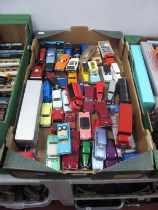 Approximately Fifty Diecast Vehicles, by Dinky, Corgi, and others, all repainted, Code 3, 'cut and