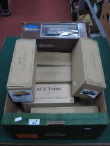 Three Lima 'O' Gauge/7mm Boxed Items of Private Owner Four Wheel Ore Wagons, plus an Ace Trains