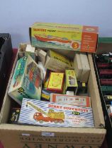 A Quantity of Predominantly Vintage Diecast Model Vehicle Boxes, to Include; Britains Military