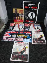 James Bond - Card Displays, including Bim Meets Bond, 86 x 60, video collections, From Steps with