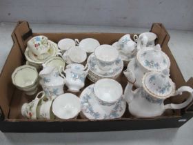 Royal Kent 'Trentside' Tea Ware, of thirty-five pieces, six Foley cups, and saucers.