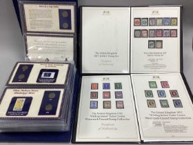 100 Years Of Lincoln Coins And Stamps Collection 1909-2009, together with a collection of stamps