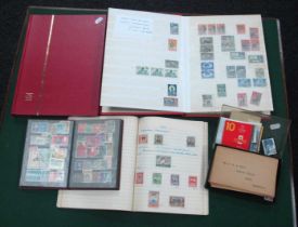 Stamps; A World Stamp Collection, (including British Commonwealth), early to modern, housed in three