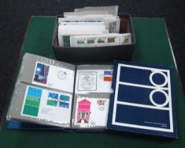 Stamps, Over One Hundred Great Britain First Day Covers, ranging from pre decimal to 1988 decimal,