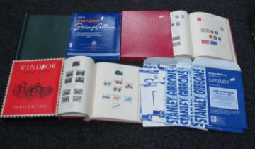 Stamps: A Collection of Great Britain Stamps, from line engraved issues to decimal QEII, housed in