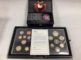 2013 Royal Mint UK Fifteen Coin Proof Set, together with a collection of GB commemorative Crowns, £1