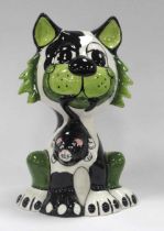 A Lorna Bailey Large Fireside Rat Catcher Cat Model, in a limited edition colourway 3/3, 20cm high.