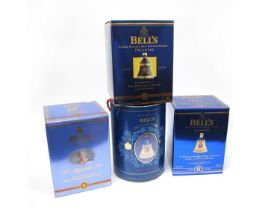 Whisky - Bell's Commemorative Bell Decanters, commemorating Royal occasions. (4)