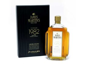 Whisky - James Martin's Fine & Rare Vintage 1982, Blended Scotch Whisky Limited Edition Bottle