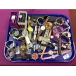 An Assortment of Ladies Wristwatches, to include Sekonda, Citron, Smiggle, floral bangle strap,