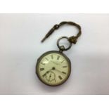 Fattorini & Sons Bradford; A Hallmarked Silver Cased Openface Pocket Watch, the signed dial with