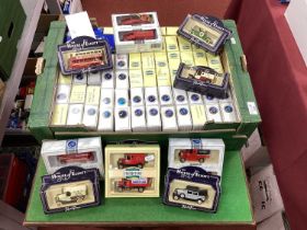Approximately Eighty Diecast Model Vehicles by Lledo to include Radio Times - the House of
