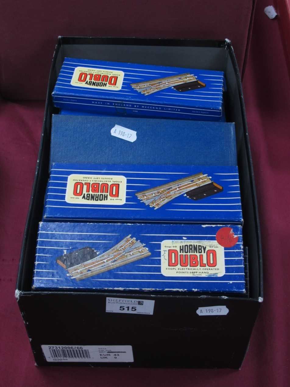 Approximately Twenty Five Hornby Dublo "OO" Gauge Points, Crossings, Uncoupling Rail Track Sections,