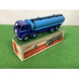 Dinky Supertoys No. 504 Foden Fourteen Ton Tanker, 1st series, two tone blue, overall good plus,