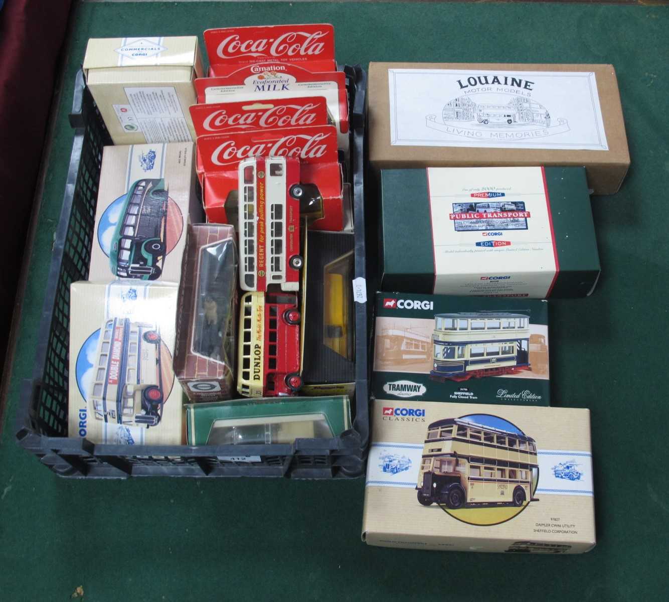 Approximately Twenty Diecast Model Vehicles by Corgi, Lledo, Louaine Models to include Corgi #