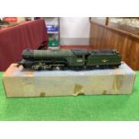 A Nu-Cast Kit Built "OO" Gauge/4mm V2 Class 2-6-2 "Green Arrow", BR green, R/No. 60887, very good