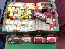 Approximately Seventy Diecast Model Vehicles by Lledo, Edocar to include Marathons Ensign Bus, Pro