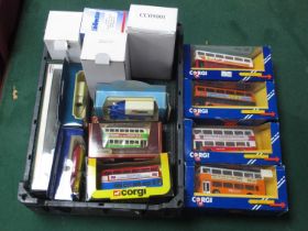 Fifteen Diecast Model Vehicles by Corgi, Lledo, Matchbox to include Corgi Collector #CC07811 Ford