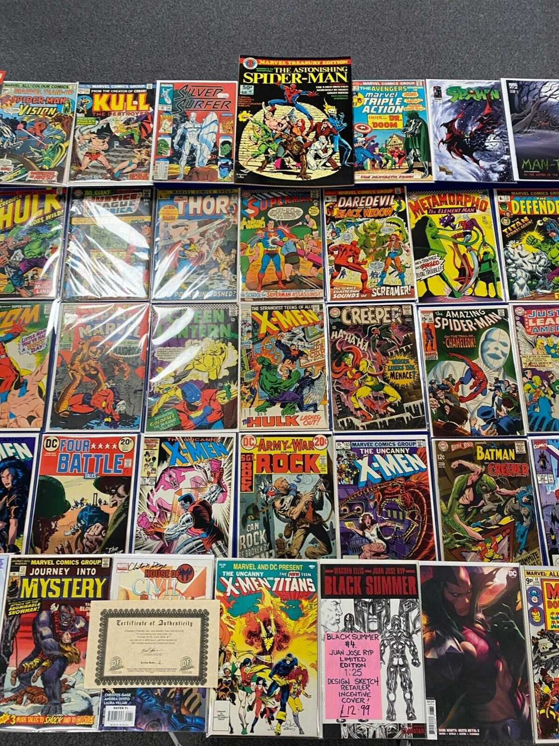 Approximately One Hundred and Sixty 1960's to Modern American Comic Books. To include comics by - Bild 6 aus 6