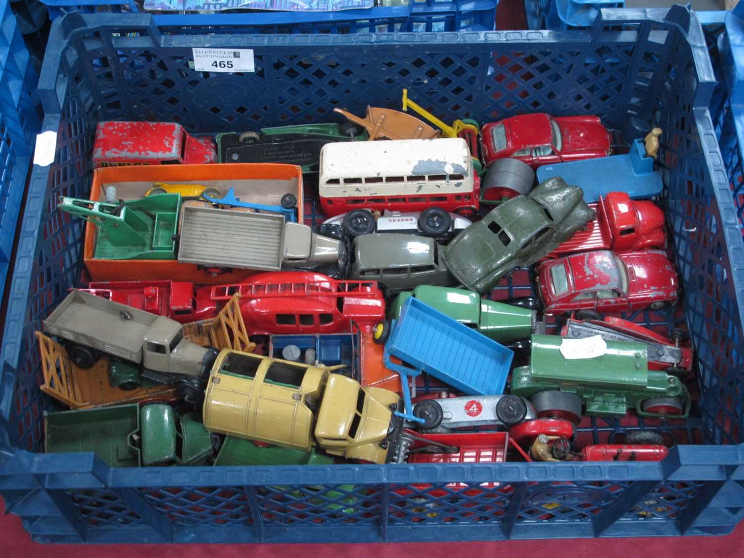 A Quantity of Mid XX Century Dinky Vehicles, and a small quantity of later Corgi Vehicles, cars/